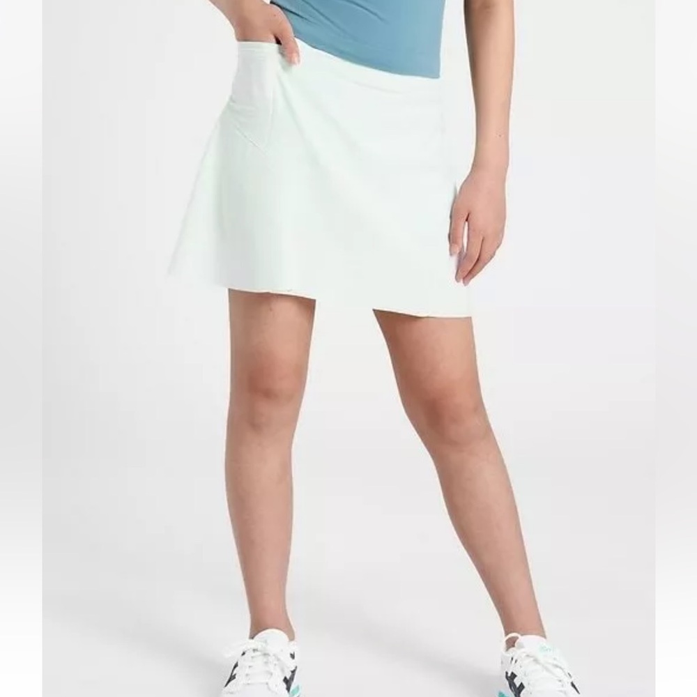 Athleta Girl Oasis Blue Game Point Tennis Golf Skort Size Lg (12)